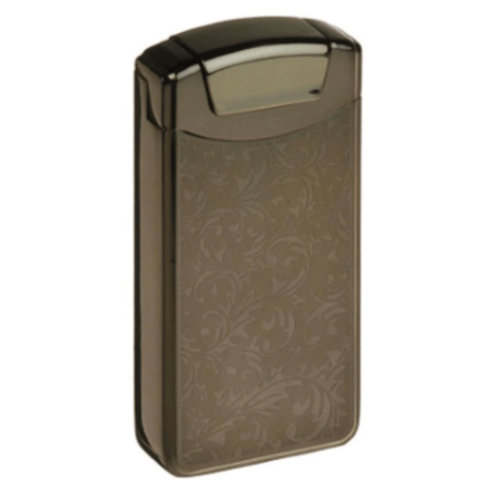 Дуговая USB зажигалка (серый металлик)