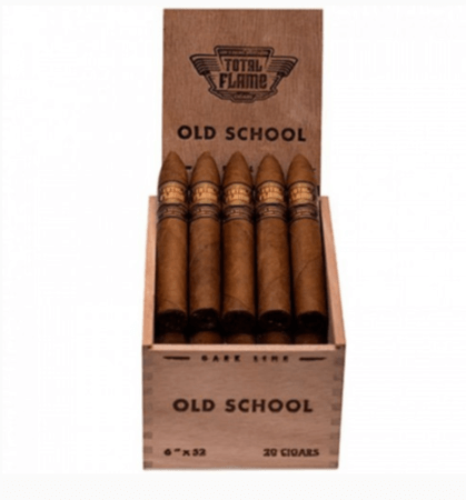 Total Flame Old School Dark Line