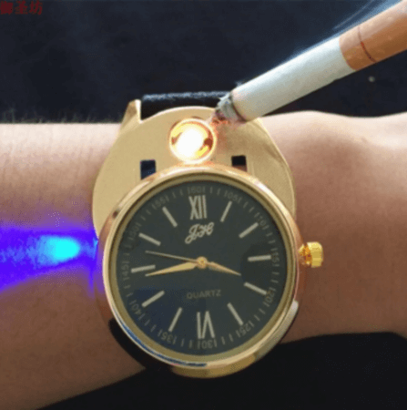 Часы-зажигалка USB