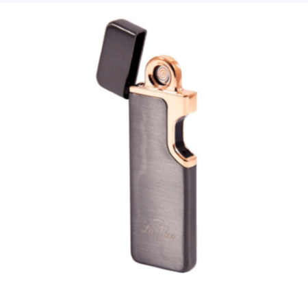 Спиральная USB зажигалка с сенсорным поджигом (La Geer)