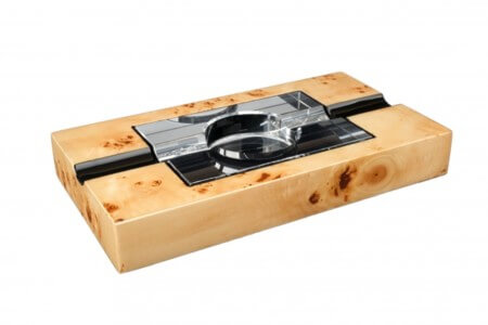 ПЕПЕЛЬНИЦА HOWARD MILLER НА 2 СИГАРЫ, ТОПОЛЬ