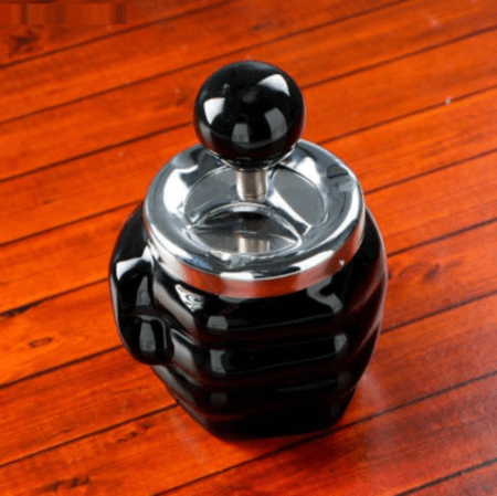 Пепельница бездымная "Кулак", 12.5х15 см