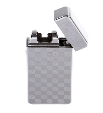 Дуговая USB зажигалка «Шахматка»