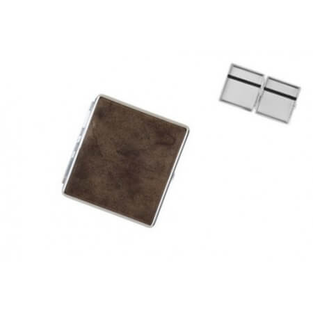 Портсигар S.Quire,антик.бронза, на 20 сигарет