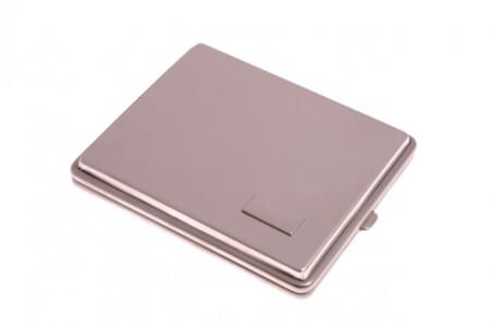 ПОРТСИГАР STOLL НА 20 СИГАРЕТ 100 ММ, НЕРЖАВЕЮЩАЯ СТАЛЬ